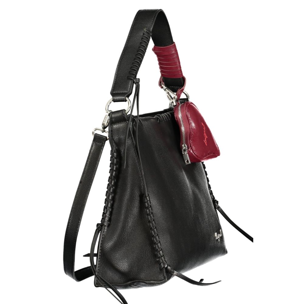 Desigual Black Polyethylene Handbag