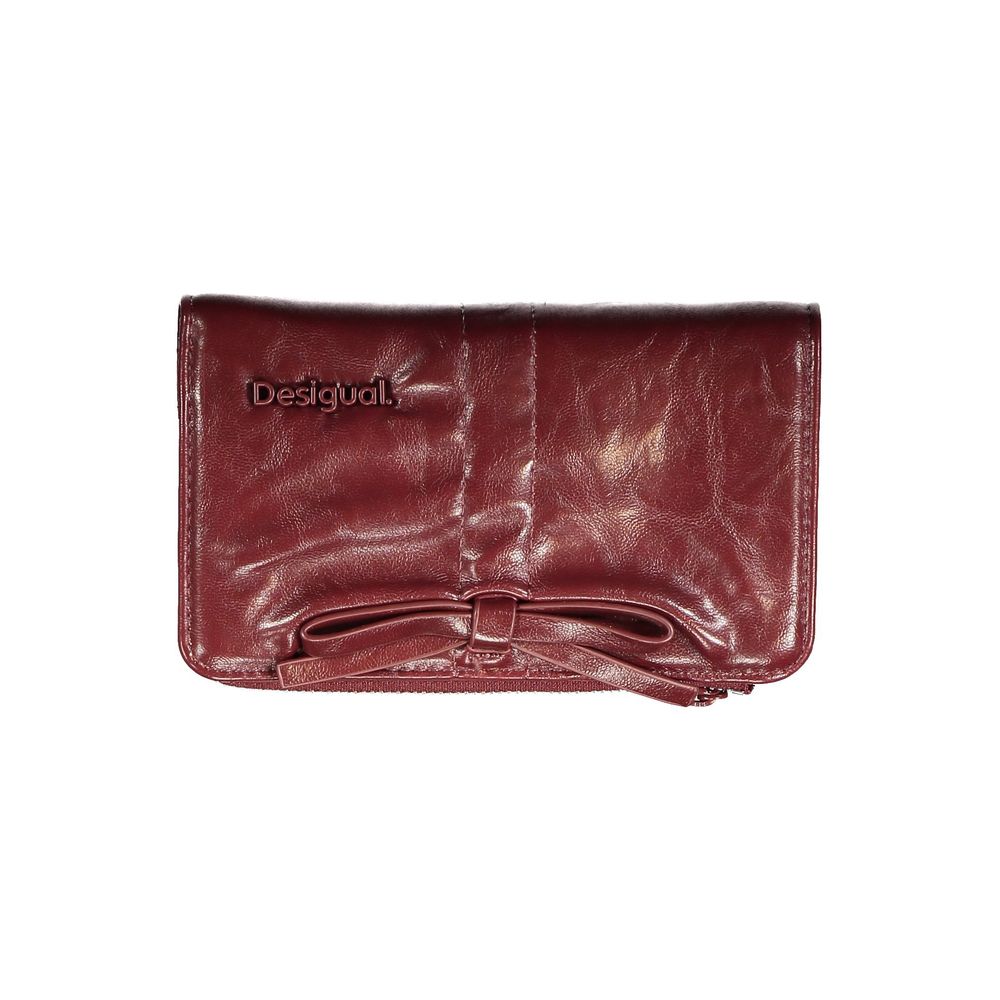 Desigual Purple Polyethylene Wallet