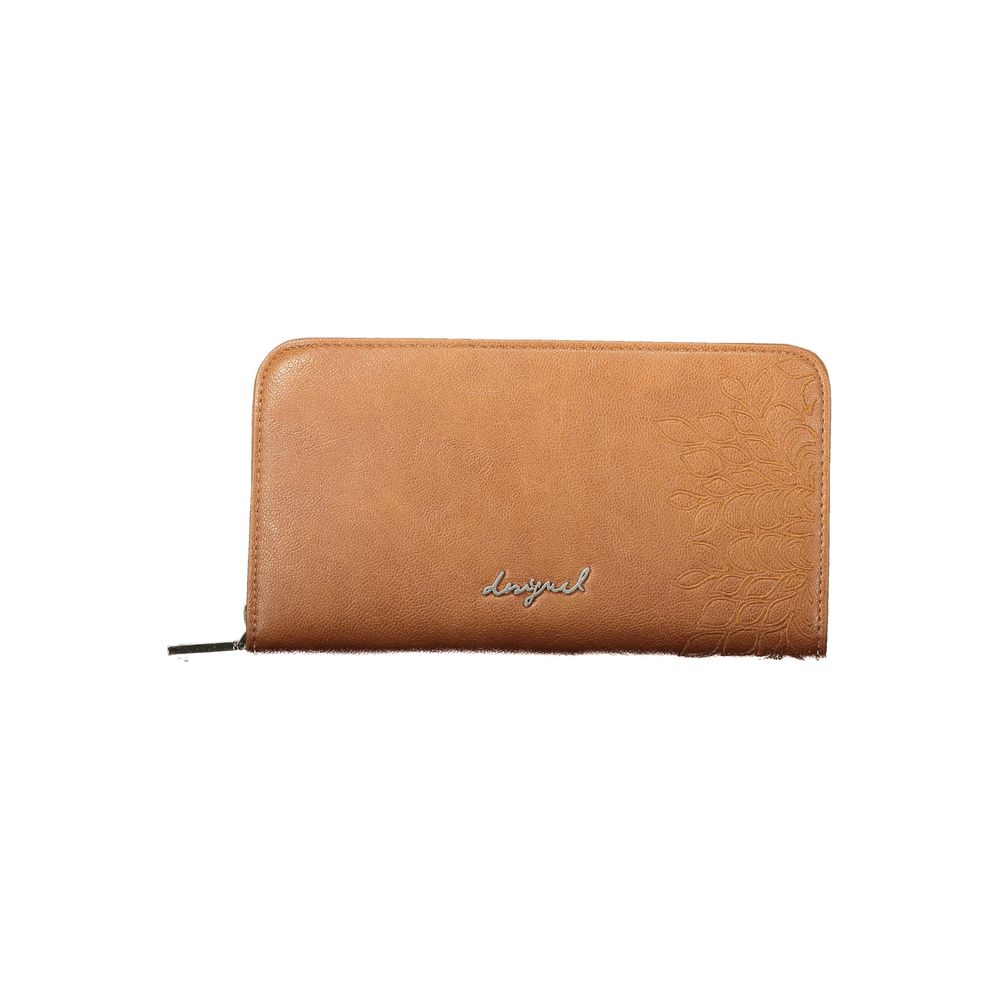 Desigual Brown Polyethylene Wallet