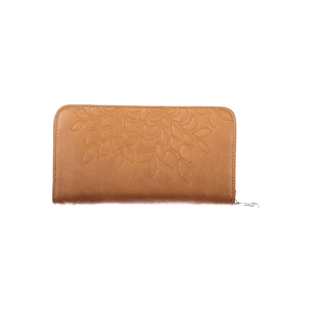Desigual Brown Polyethylene Wallet