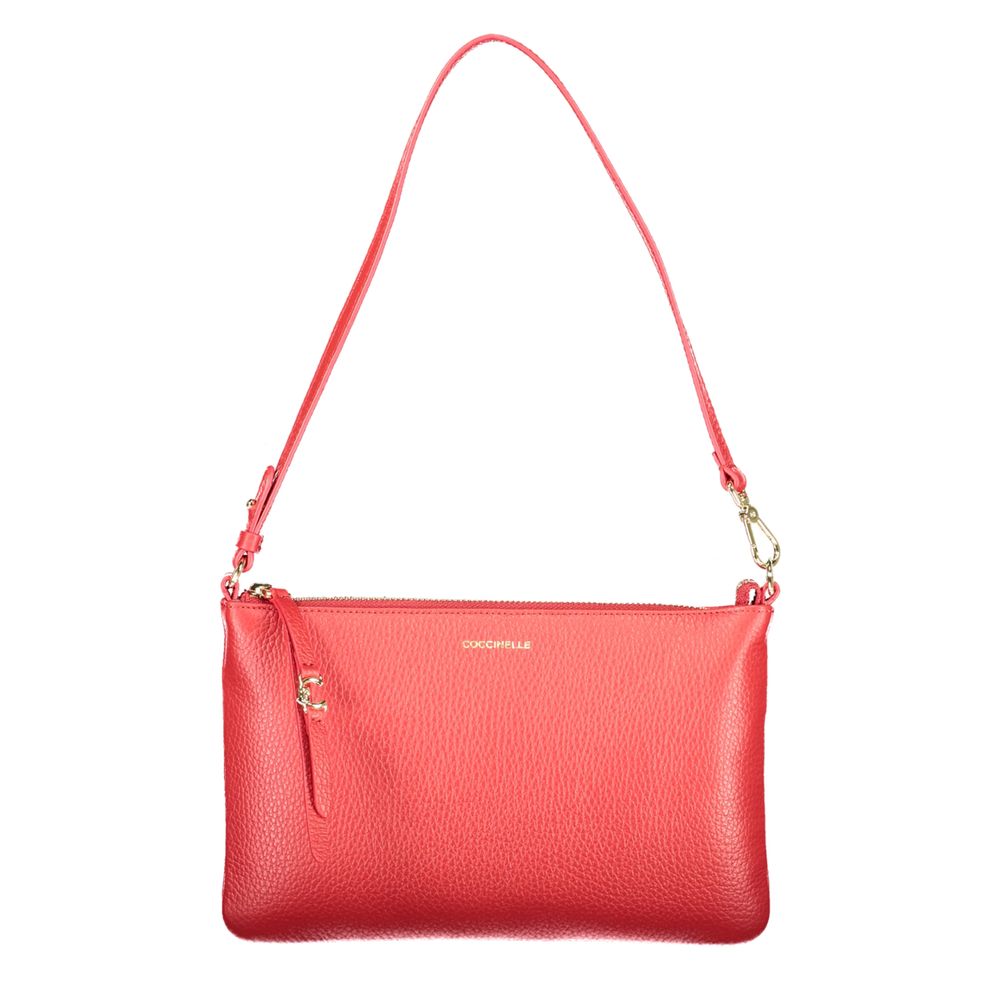 Coccinelle Red Leather Handbag