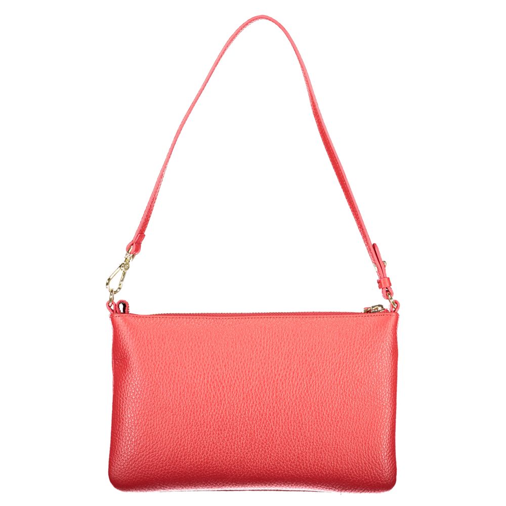 Coccinelle Red Leather Handbag
