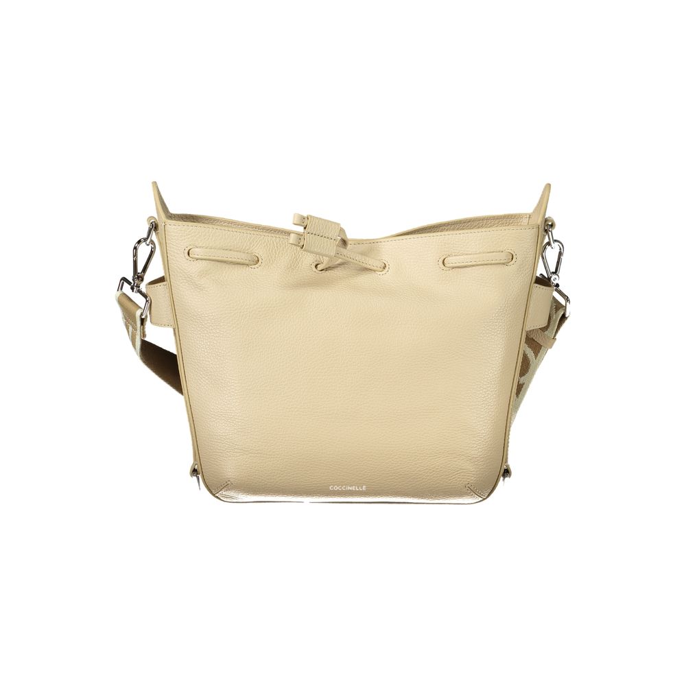 Coccinelle Beige Leather Handbag