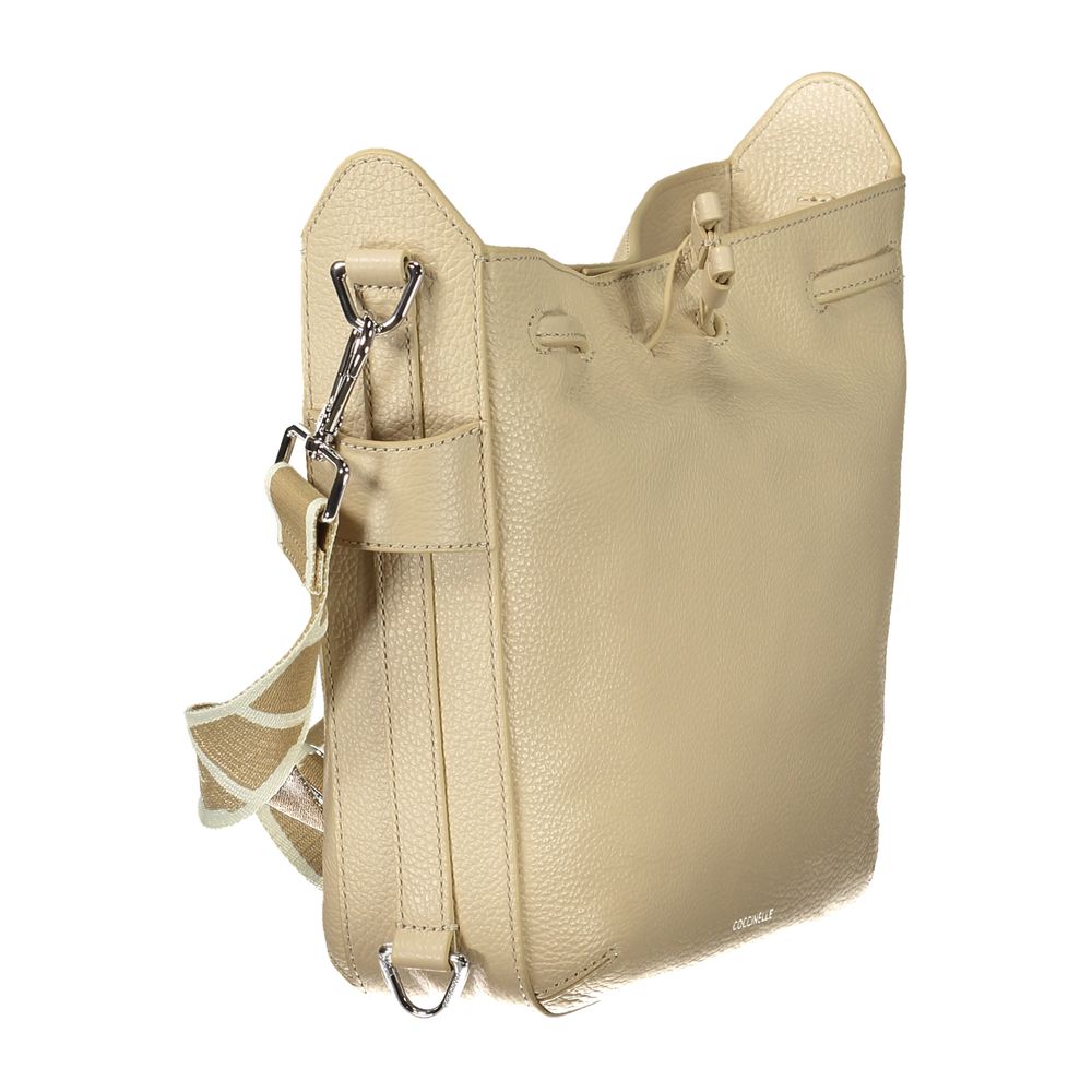 Coccinelle Beige Leather Handbag
