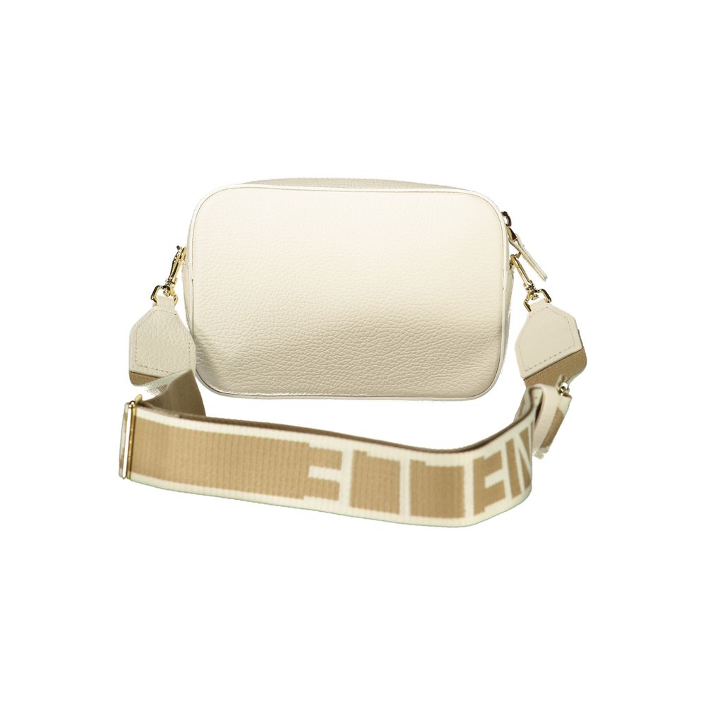 Coccinelle White Leather Handbag