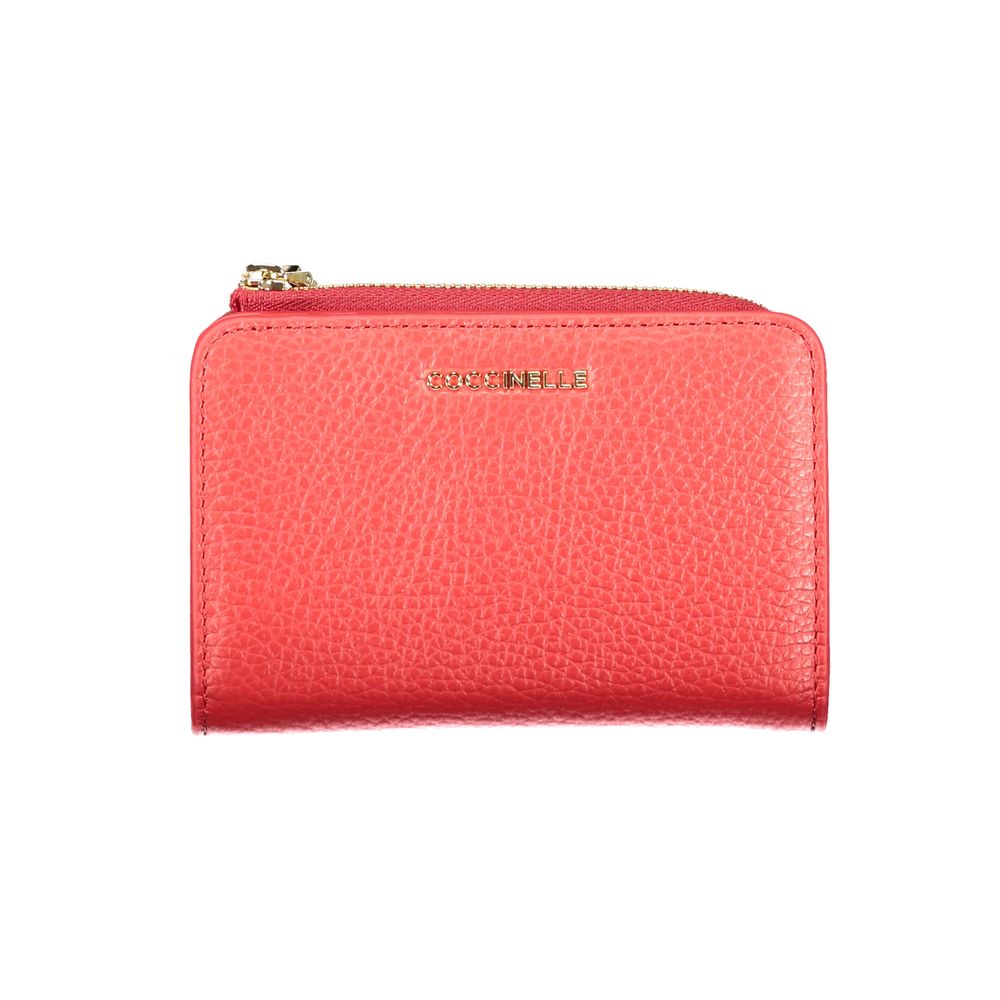 Coccinelle Red Leather Wallet