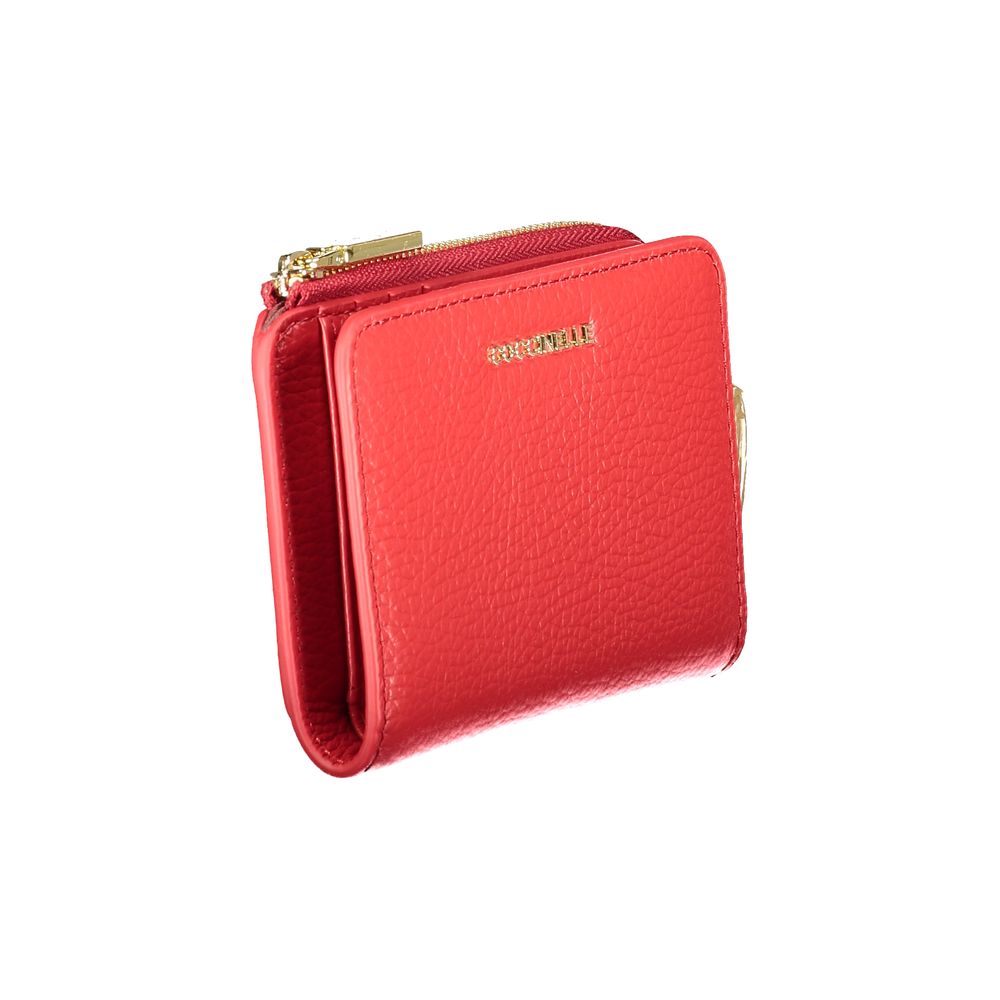 Coccinelle Red Leather Wallet