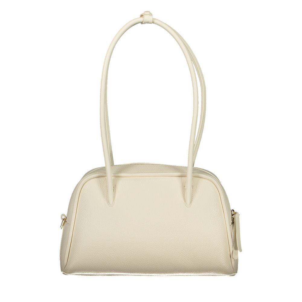 Coccinelle White Leather Handbag