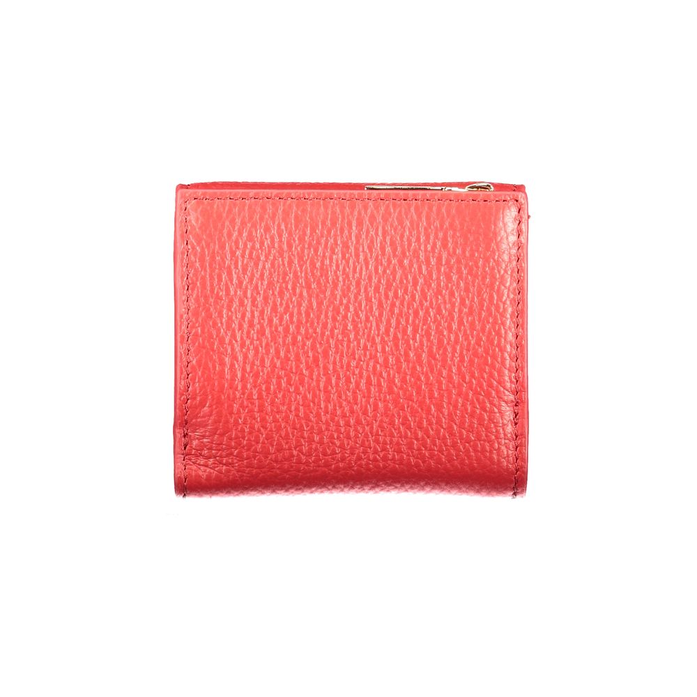 Coccinelle Red Leather Wallet