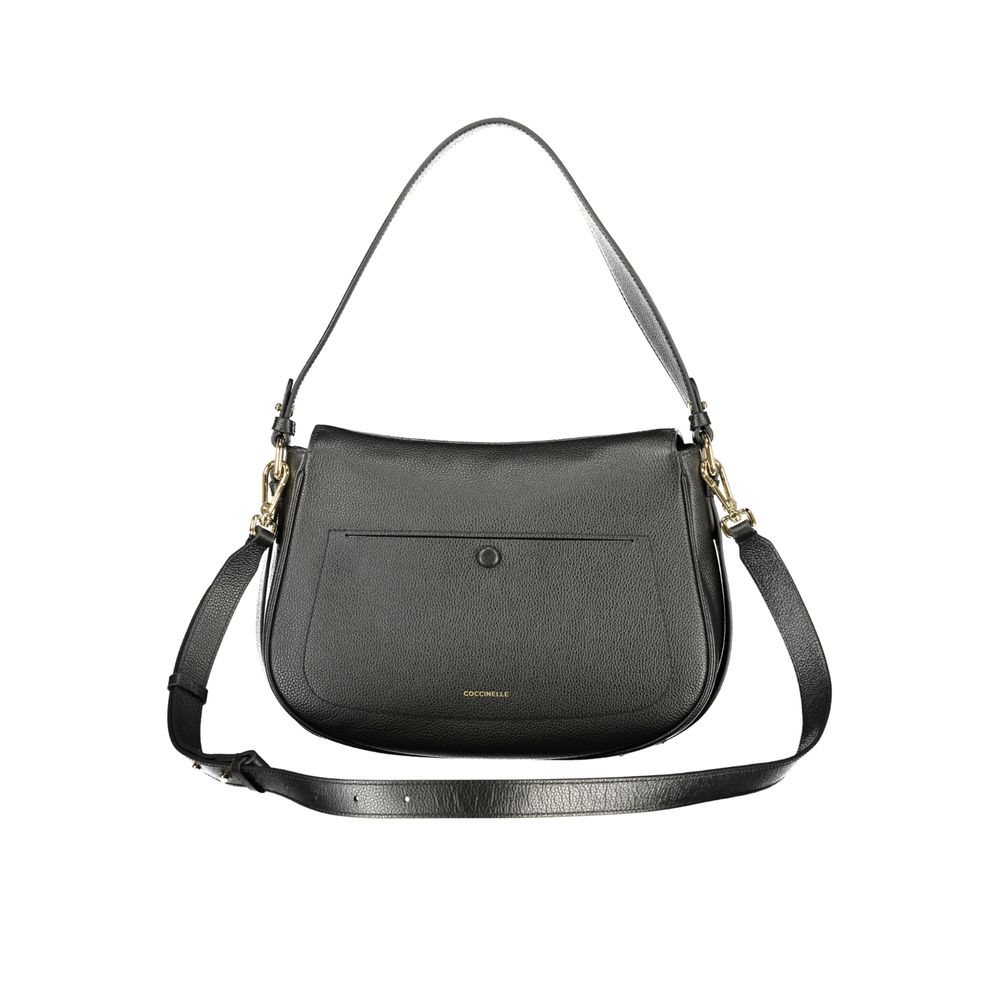 Coccinelle Black Leather Handbag