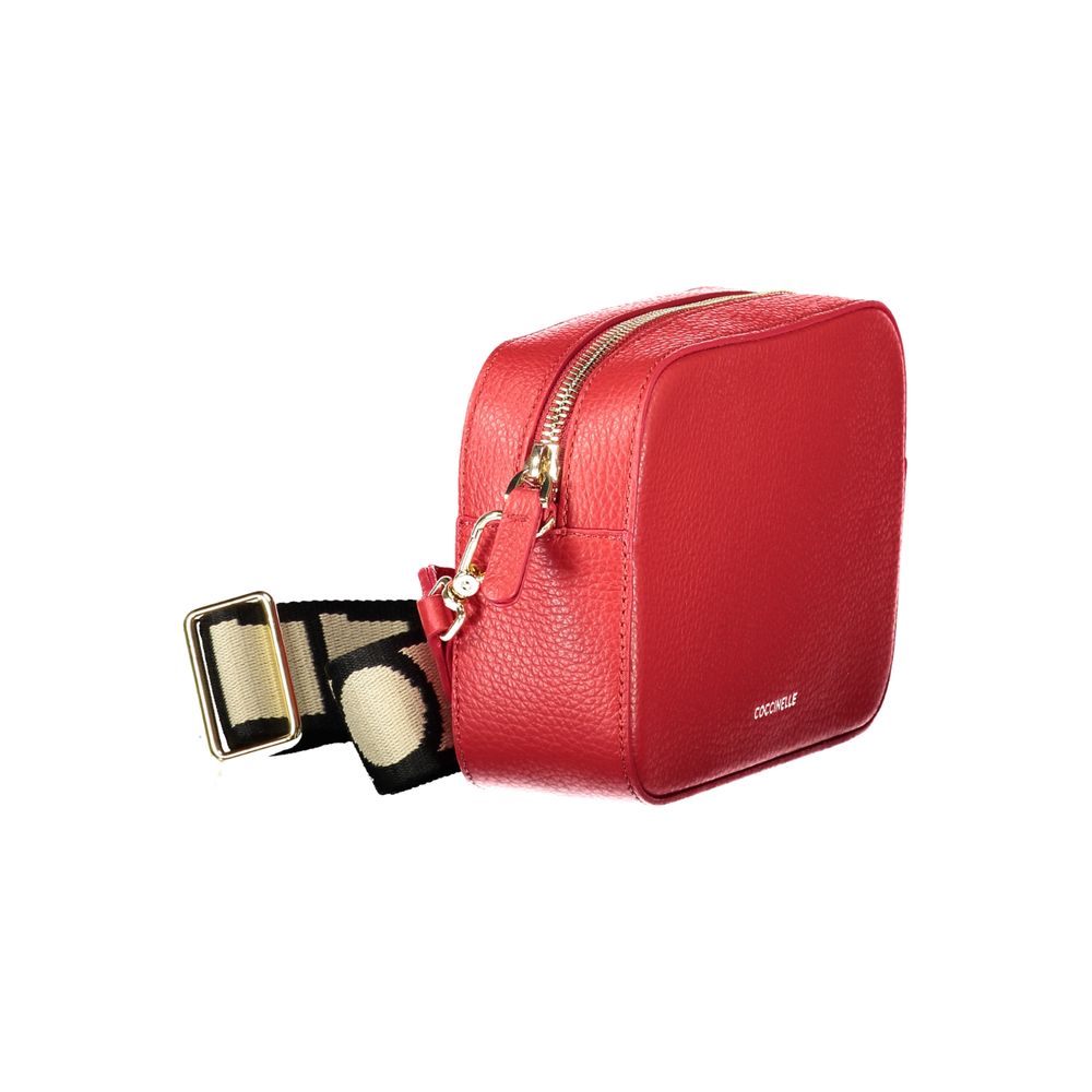 Coccinelle Red Leather Handbag