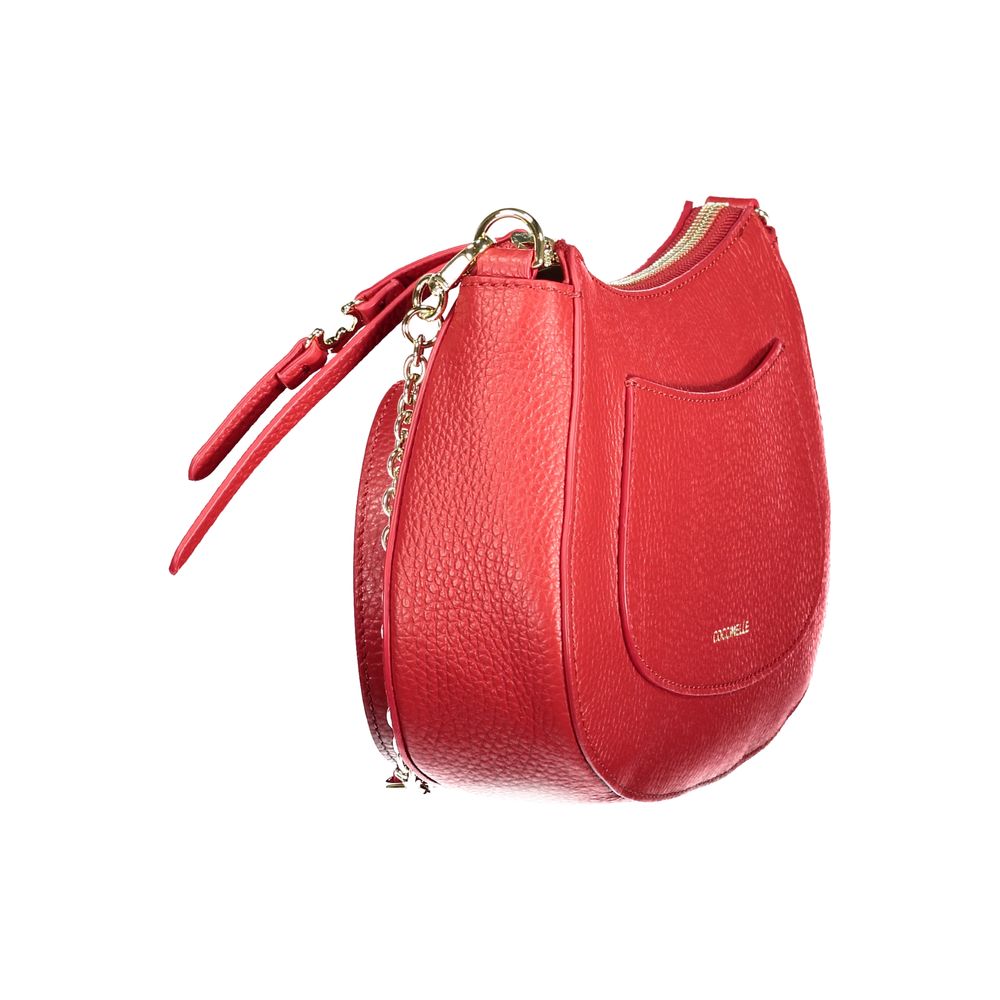 Coccinelle Red Leather Handbag
