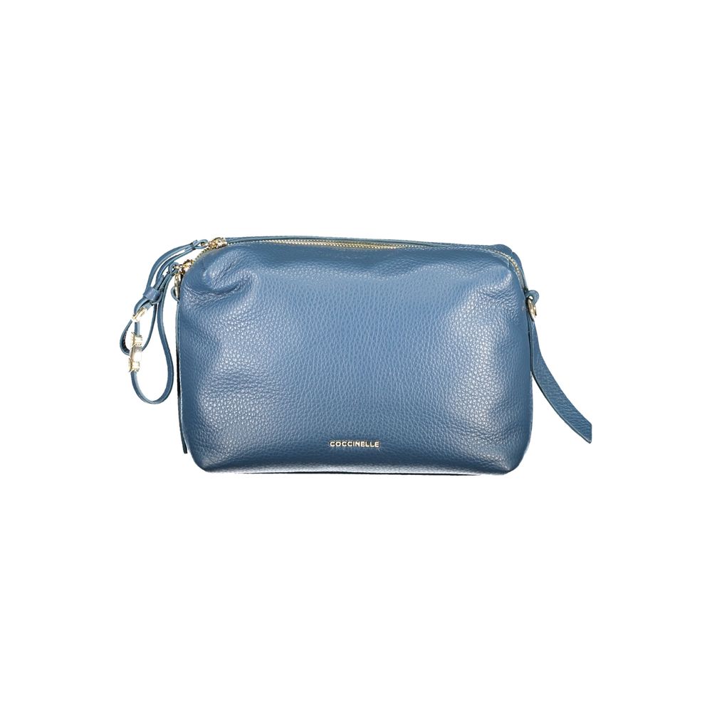 Coccinelle Blue Leather Handbag