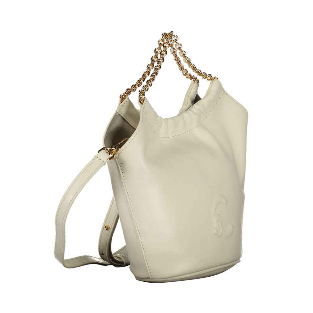 Coccinelle White Leather Handbag