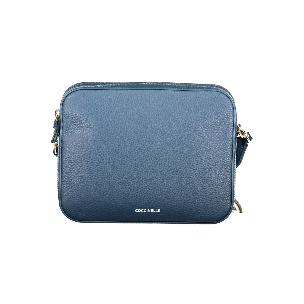 Coccinelle Blue Leather Handbag