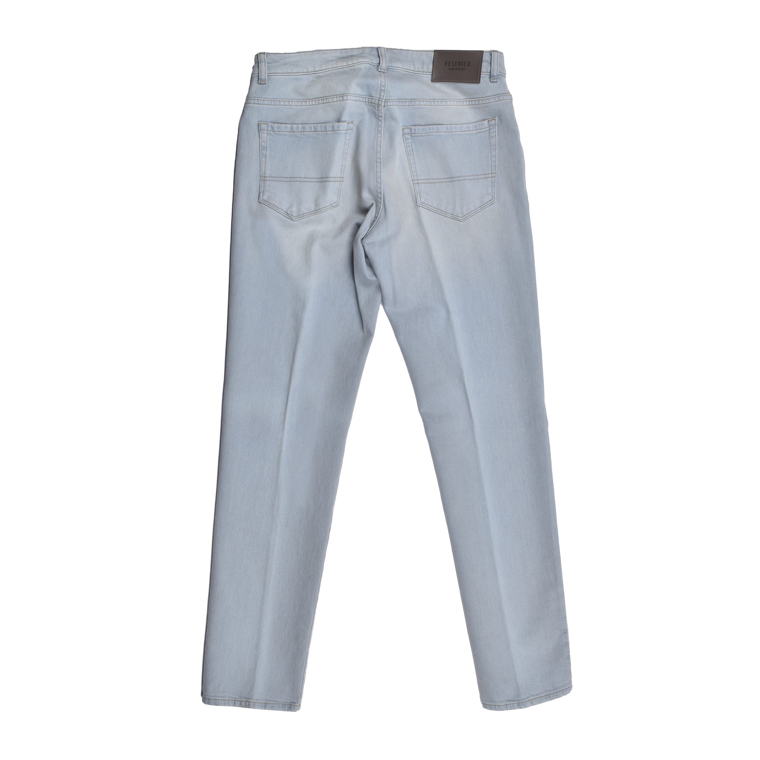 Peserico Blue Cotton T-Shirt