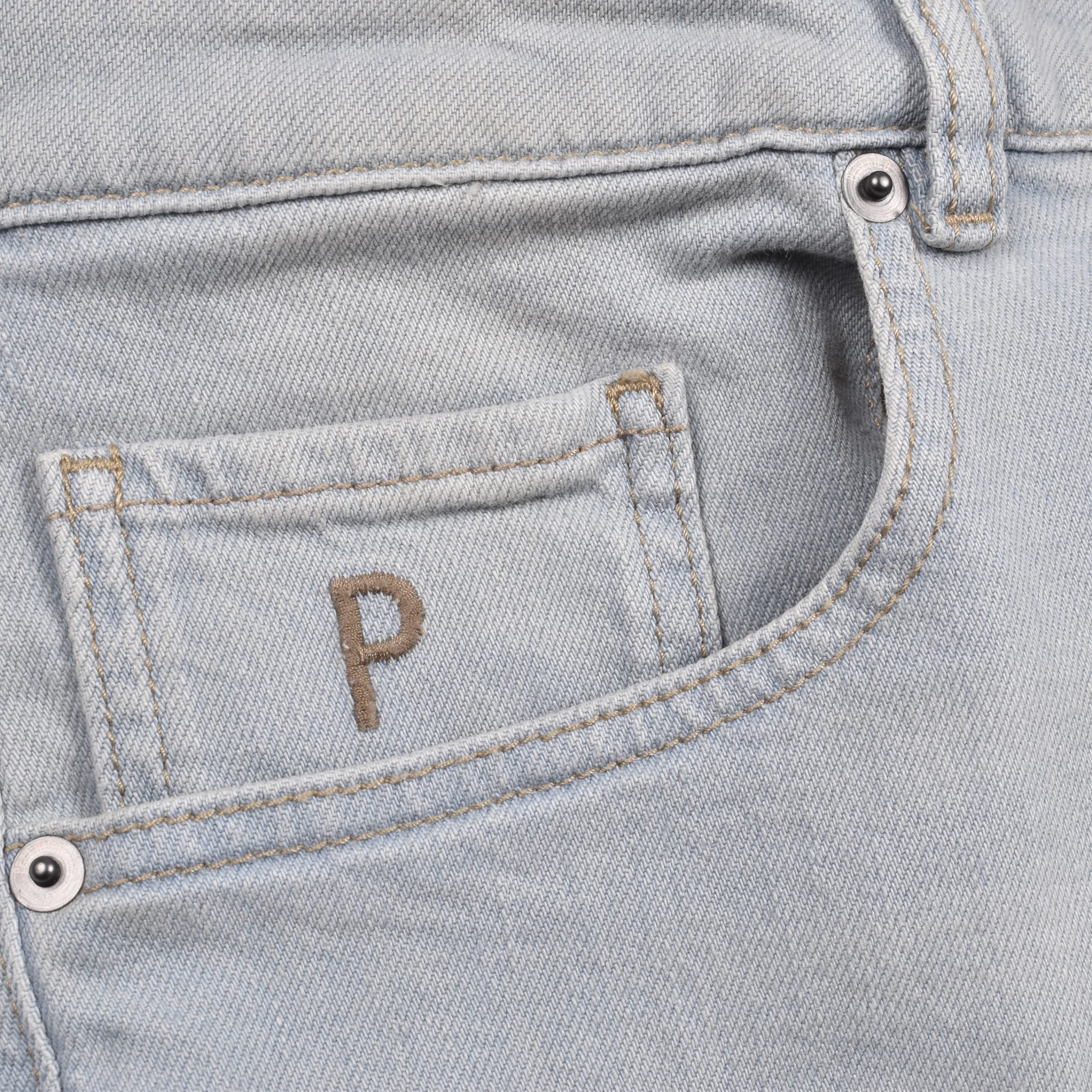 Peserico Blue Cotton T-Shirt