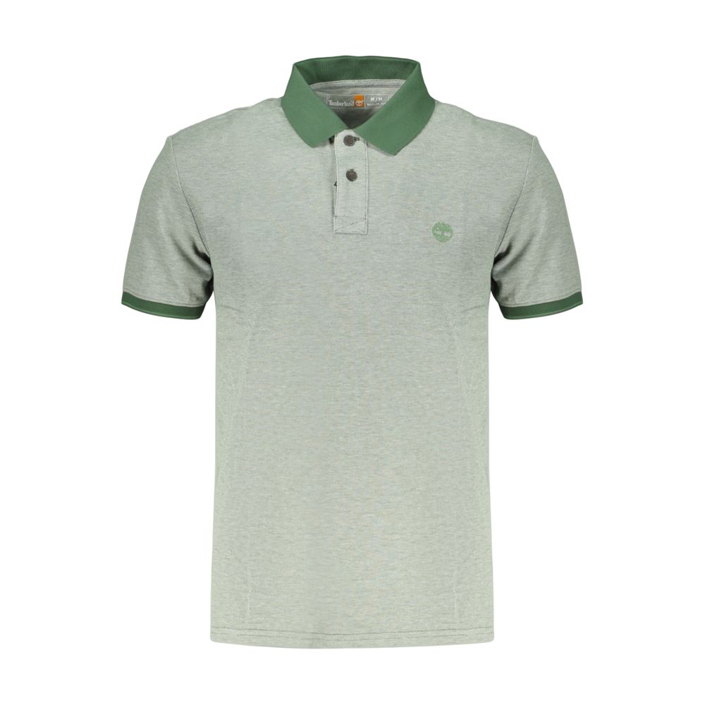 Timberland Verde Cotton Mens Polo