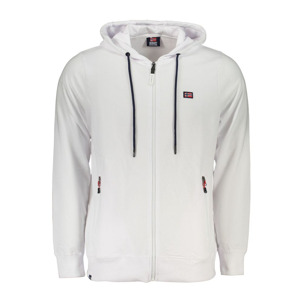 Norway 1963 White Cotton Sweatshirt