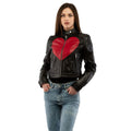 Moschino Multicolor Leather Jacket