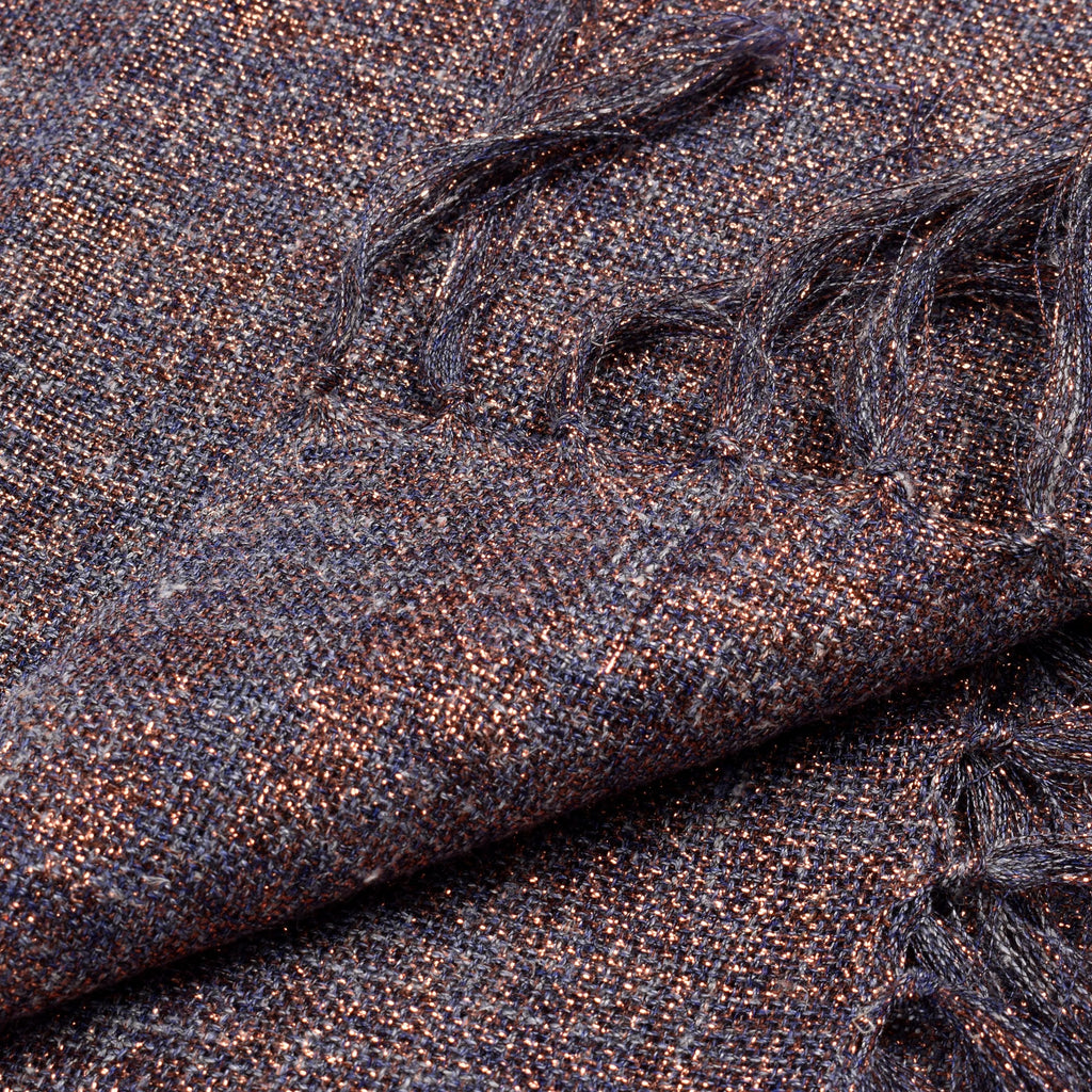 Brunello Cucinelli Silver Linen Scarf