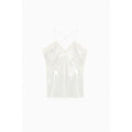 Patrizia Pepe Bicolor Polyester Tank Tops
