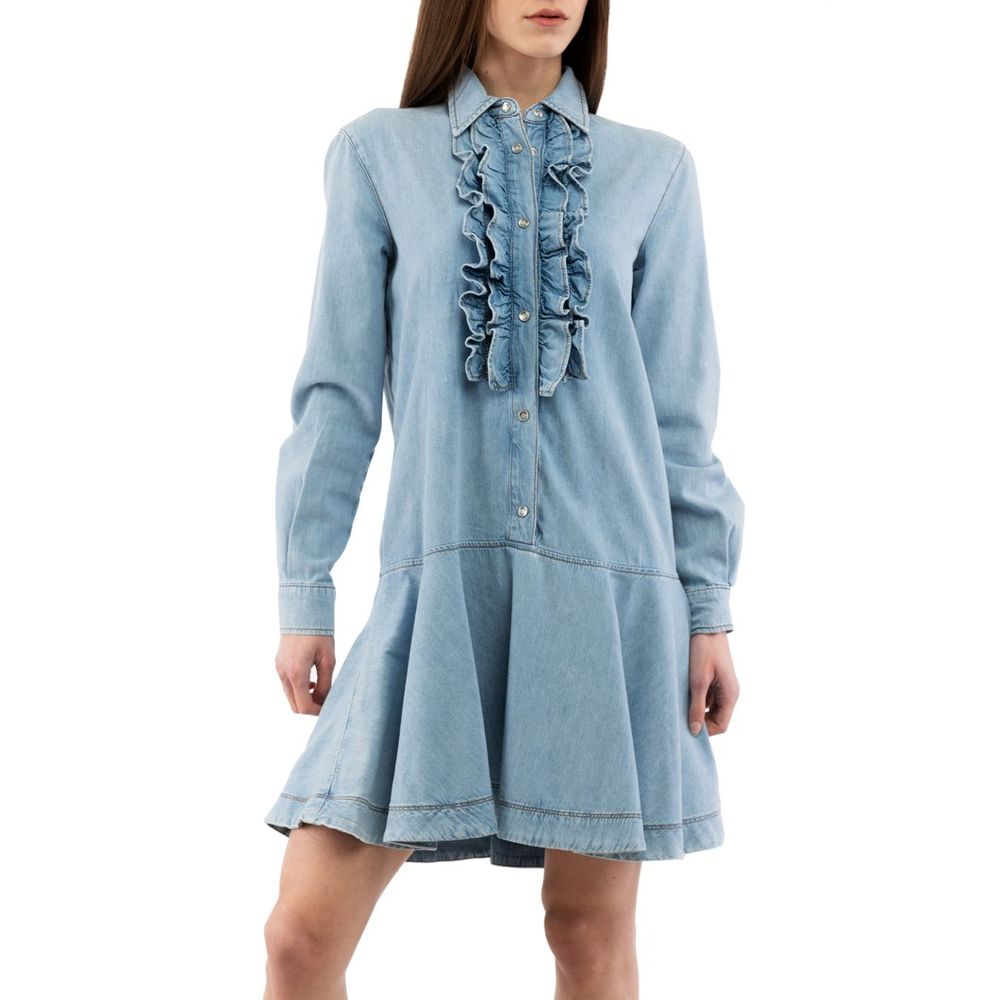 Moschino Multicolor Cotton Casual Dress