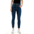 Moschino Multicolor Cotton High-Waisted Jean