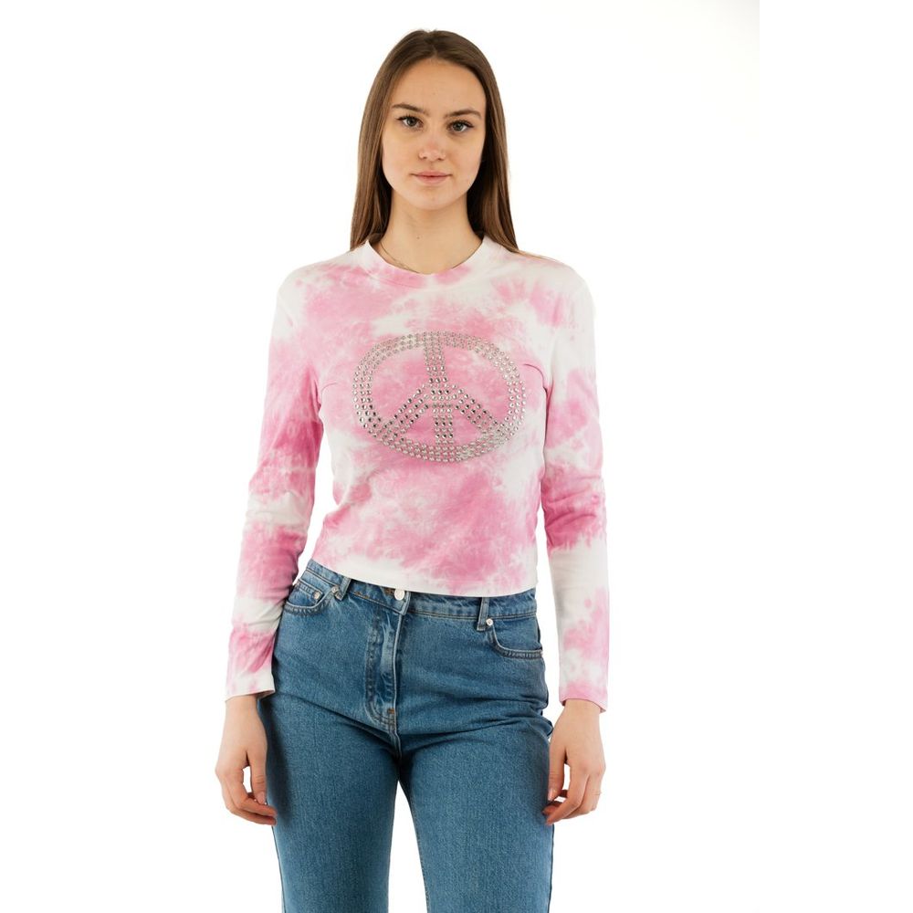 Moschino Multicolor Cotton Long Sleeve T-Shirt