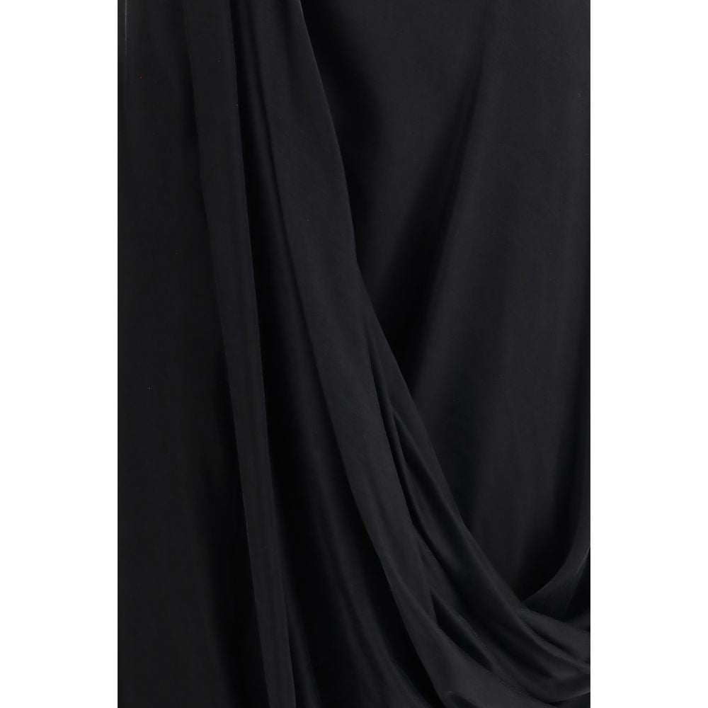 Maison Margiela Black Copper Midi Skirt