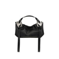 Diesel Black Calf Leather Bos Taurus Shoulder Bag