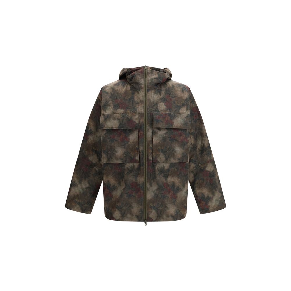 Herno Bicolor Nylon Trench Coat