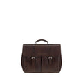 Brunello Cucinelli Bordeaux Calf Leather Bos Taurus Handbag