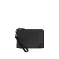 Gucci Black Fabric Handbag