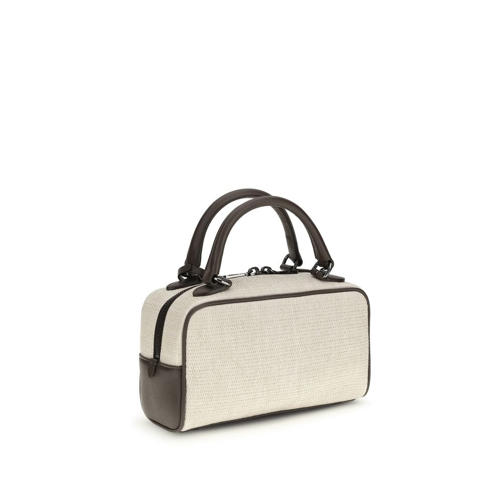 Brunello Cucinelli Gray Polyamide Shoulder Bag