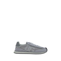 Dolce & Gabbana Gray Fabric Low Top Sneakers