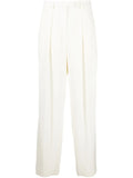 Brunello Cucinelli Natural Viscose Casual Pants