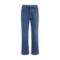 Jacob Cohen Blue Cotton Straight-Leg Jeans