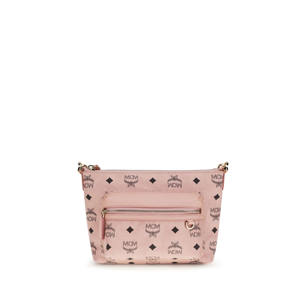 MCM Multicolor Fabric Shoulder Bag