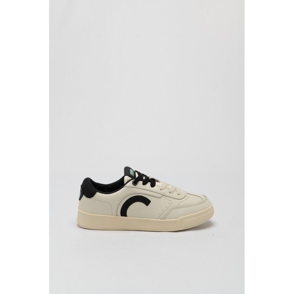 Colmar Black Leather Low Top Sneakers