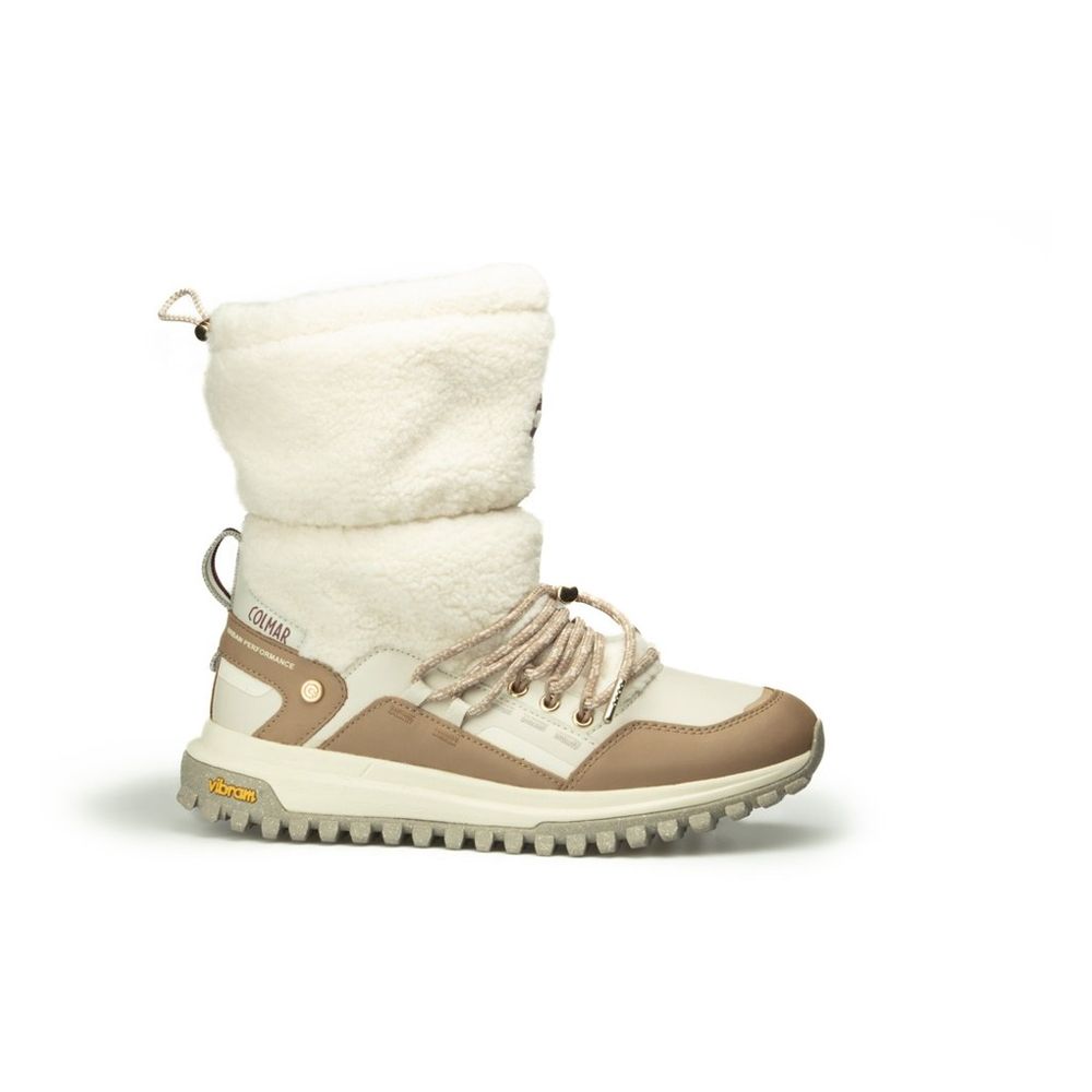 Colmar Black Polyester Ankle Boots