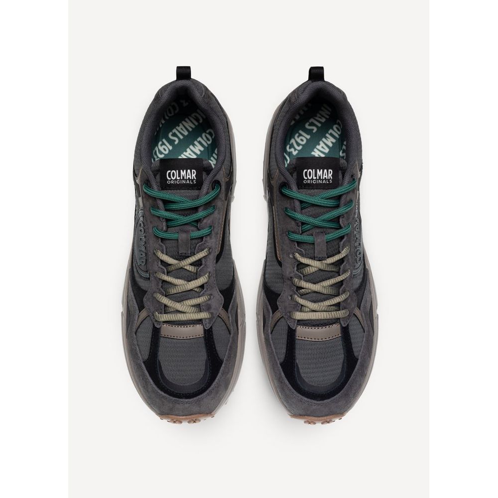 Colmar Black Polyester Athletic Sneakers