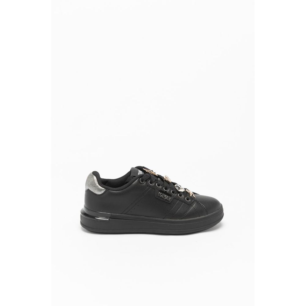 Colmar Black Polyethylene Low Top Sneakers