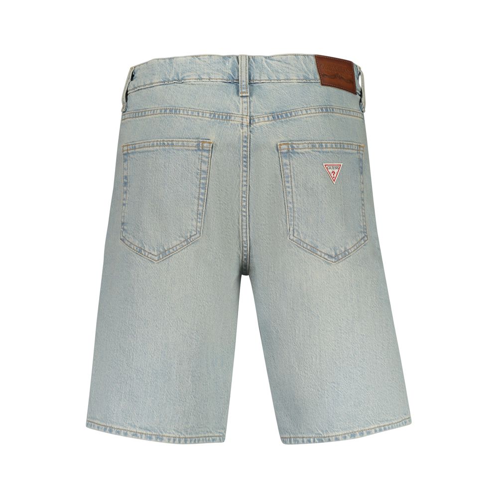 Guess Jeans Azzurro Cotton Mens Jeans
