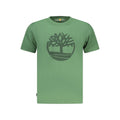 Timberland Verde Cotton Mens T-Shirt