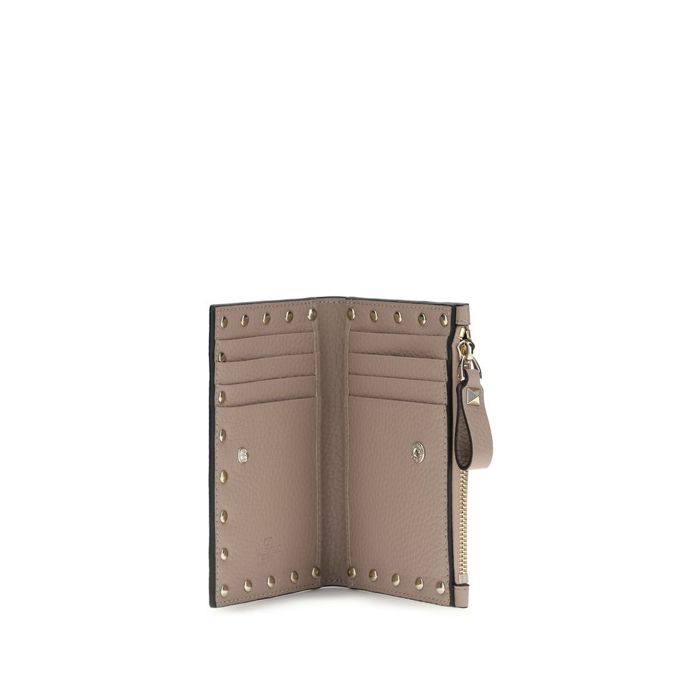 Valentino Garavani Multicolor Calf Leather Bos Taurus Wallet