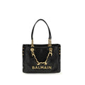 Balmain Black Calf Leather Bos Taurus Handbag