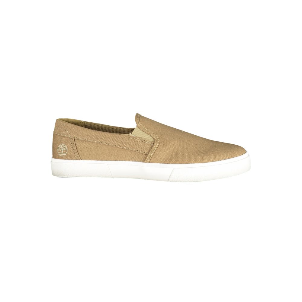 Timberland Beige Polyester Athletic Sneakers