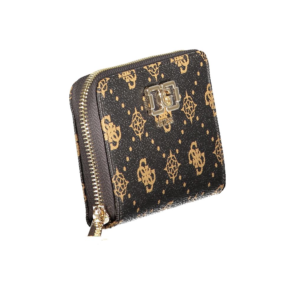 Guess Jeans Marrone Poliuretano Womens Wallet