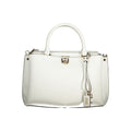 Guess Jeans Bianco Poliuretano Womens Handbag